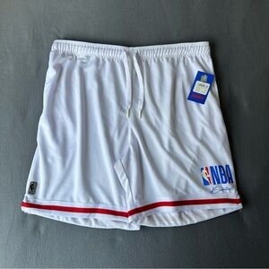 NBA Classic Zone Defense At The Knee Basketball Shorts Men's 2XL 8" Inseam - NEW